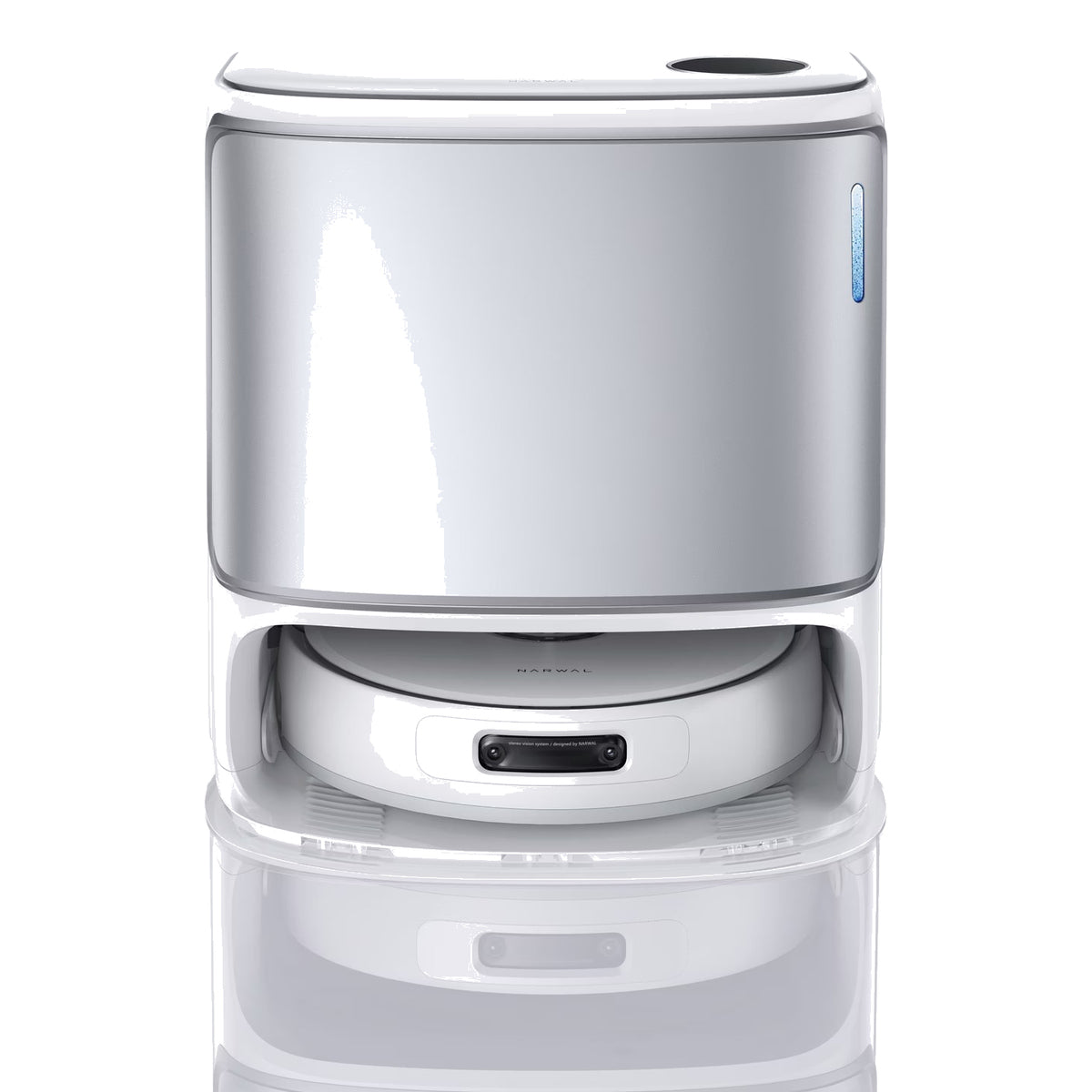 Narwal+Freo Z10 Aspirateur robot ultra blanc - 49,7 x 47,3 x 54,1 cm