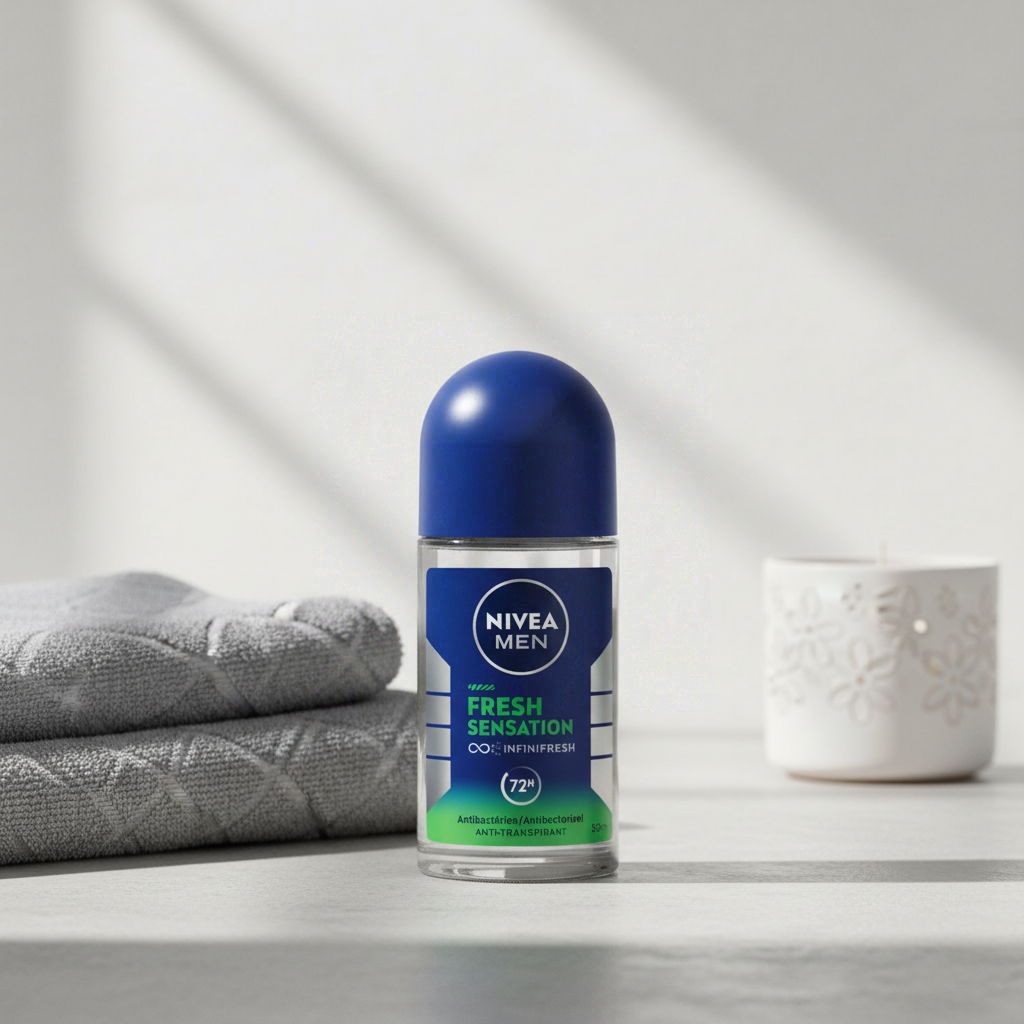 NIVEA MEN Déodorant Aisselles Fresh Sensation Protection 72h Bille 50ml