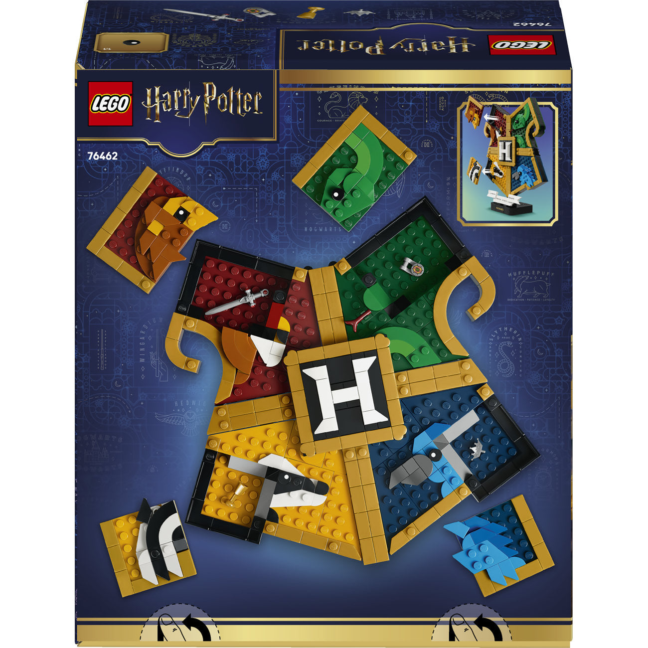 LEGO Harry Potter™ 76462 Le blason des maisons de Poudlard
