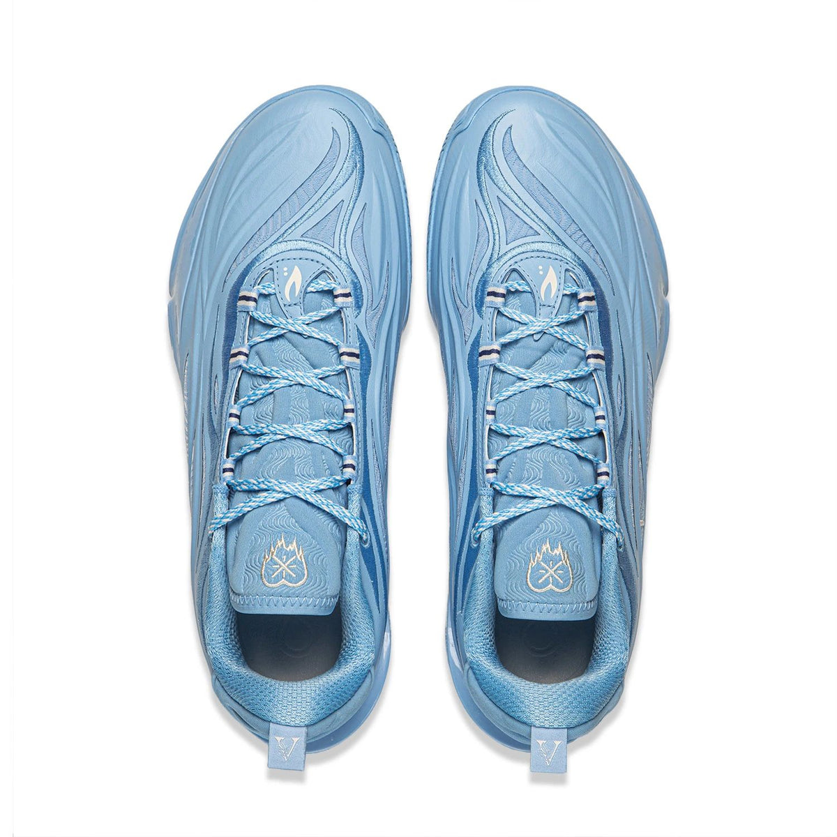 EU42.5 LI-NING Wade 808 5 Ultra V2 Chaussures de basket professionnel pour homme intérieur et extérieur - Bleu marine clair