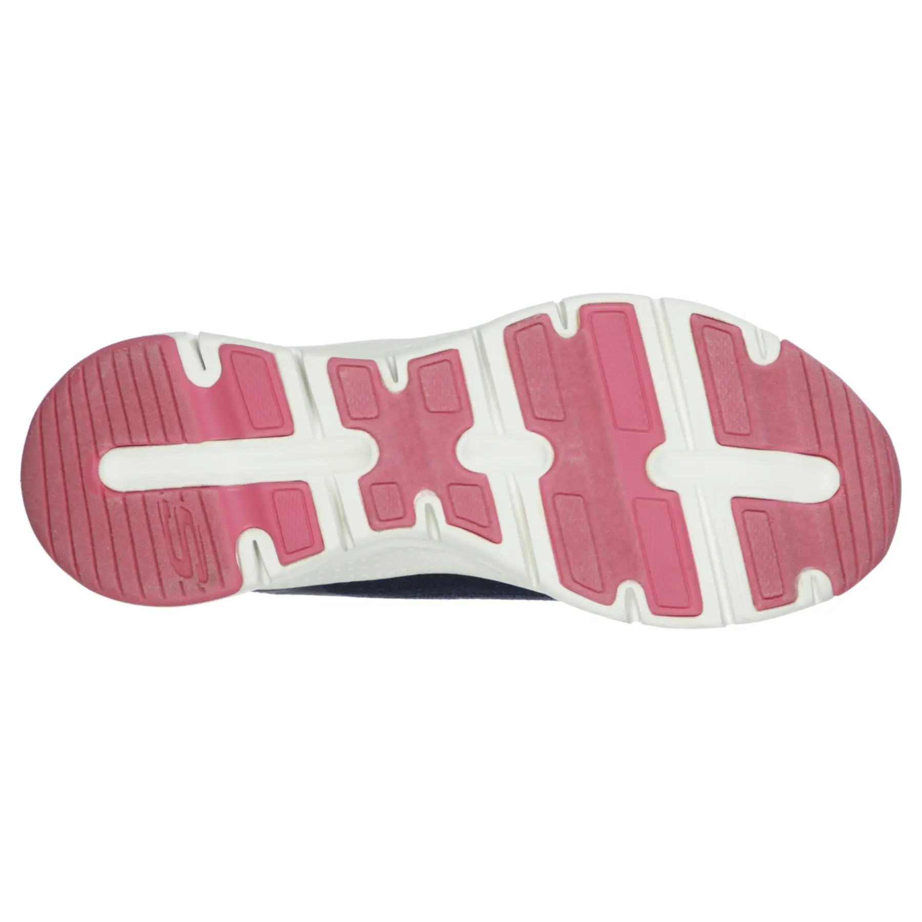 Skechers Arch Fit Comfy Wave Bleu marine/Rose vif 36