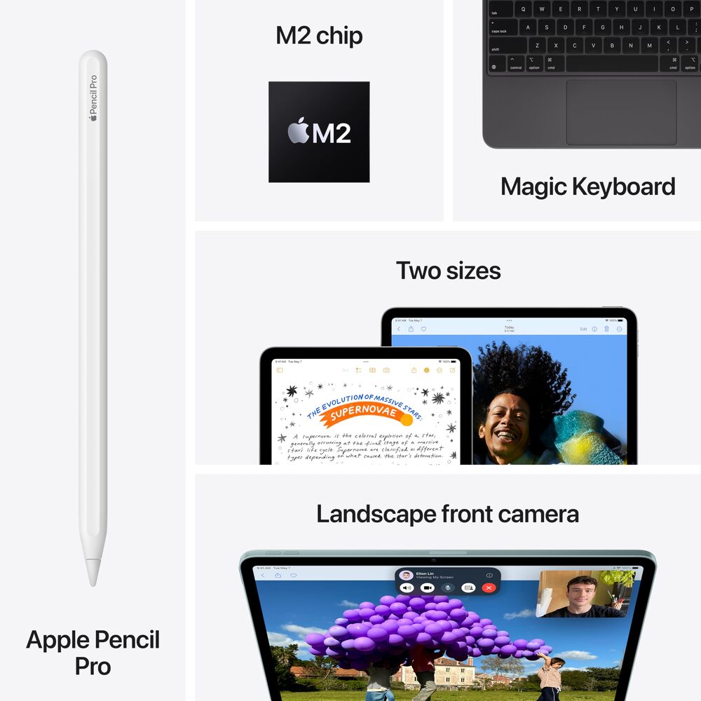 Apple iPad Air 13 2025 Wi-Fi 256 Go Violet