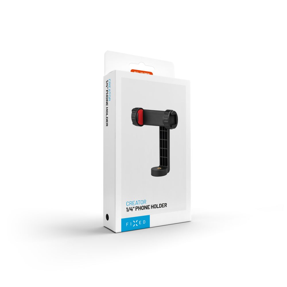 FIXED Support pour téléphone avec filetage 1/4", Noir