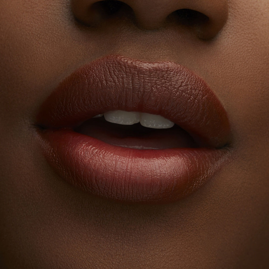 MAC Lustreglass Rouge à lèvres #549 PDA (Bricky Red) 3 g