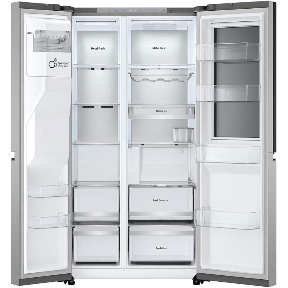 LG GSXE90BSAD Réfrigérateur américain 628 L Acier inoxydable Classe énergétique D