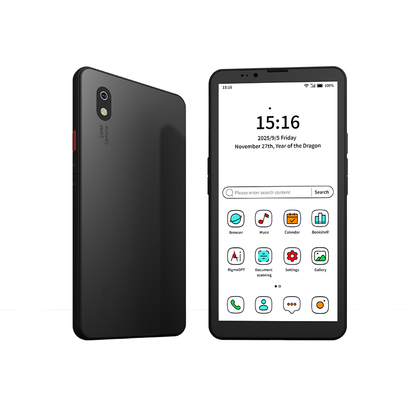 Bigme HiBreak Pro, écran couleur, liseuse E-ink 6,13 pouces, Android 14, 8 Go + 256 Go, caméra 5 MP/20 MP, liseuse à papier électronique respectueuse des yeux