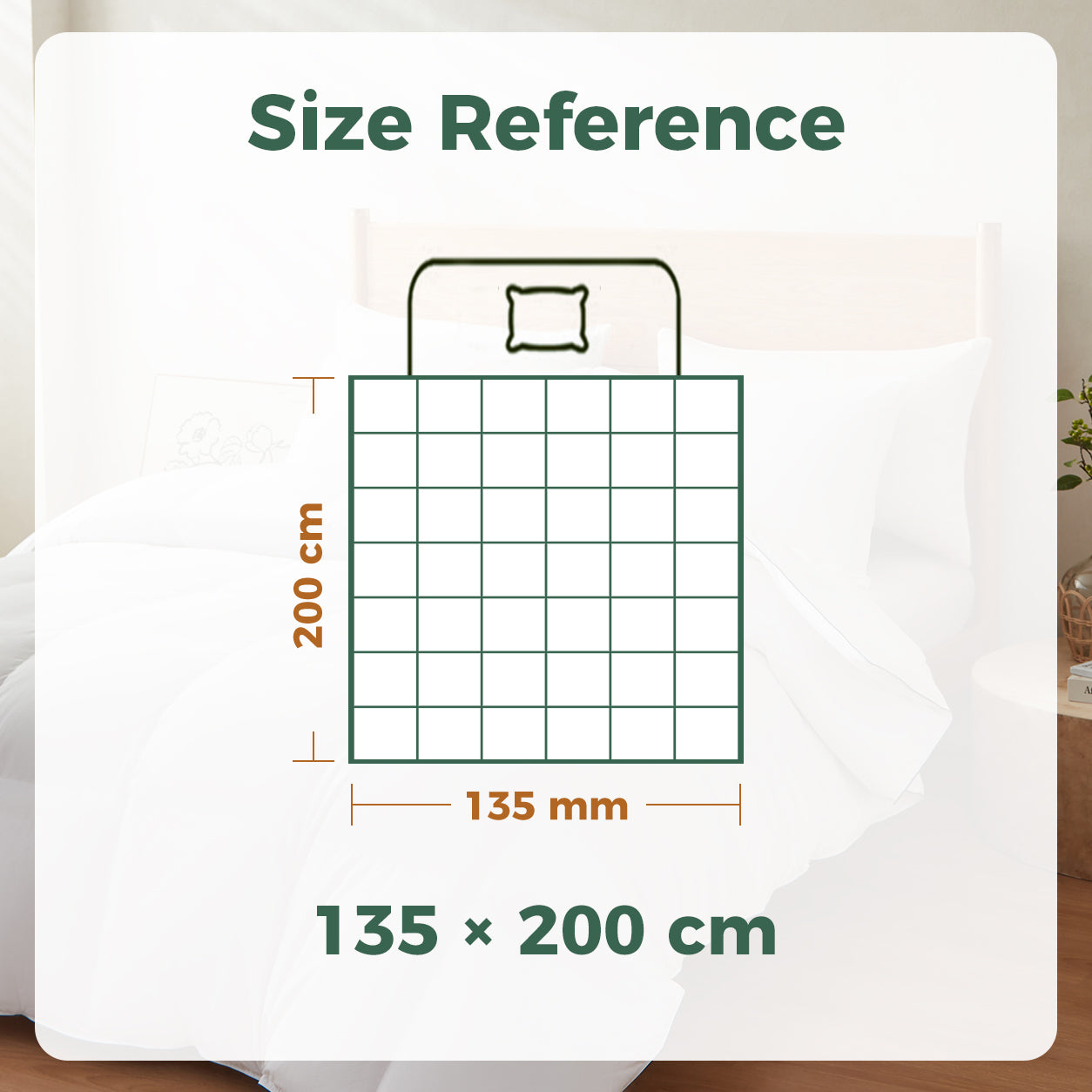 DOWNFOCUS Couette 2-en-1 classique, été et toute saison, 135 x 200 cm, 1 couette d’été 200 g/m² + 1 couette toute saison 450 g/m², certifiée OEKO-TEX, hypoallergénique