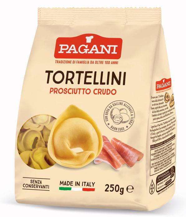 PAGANI Tortellini au jambon cru - 250 g