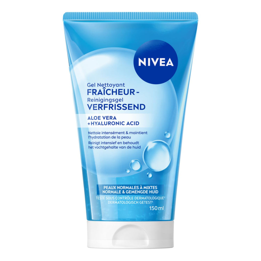 NIVEA Essentiels Gel Nettoyant Visage Fraîcheur 150 ml