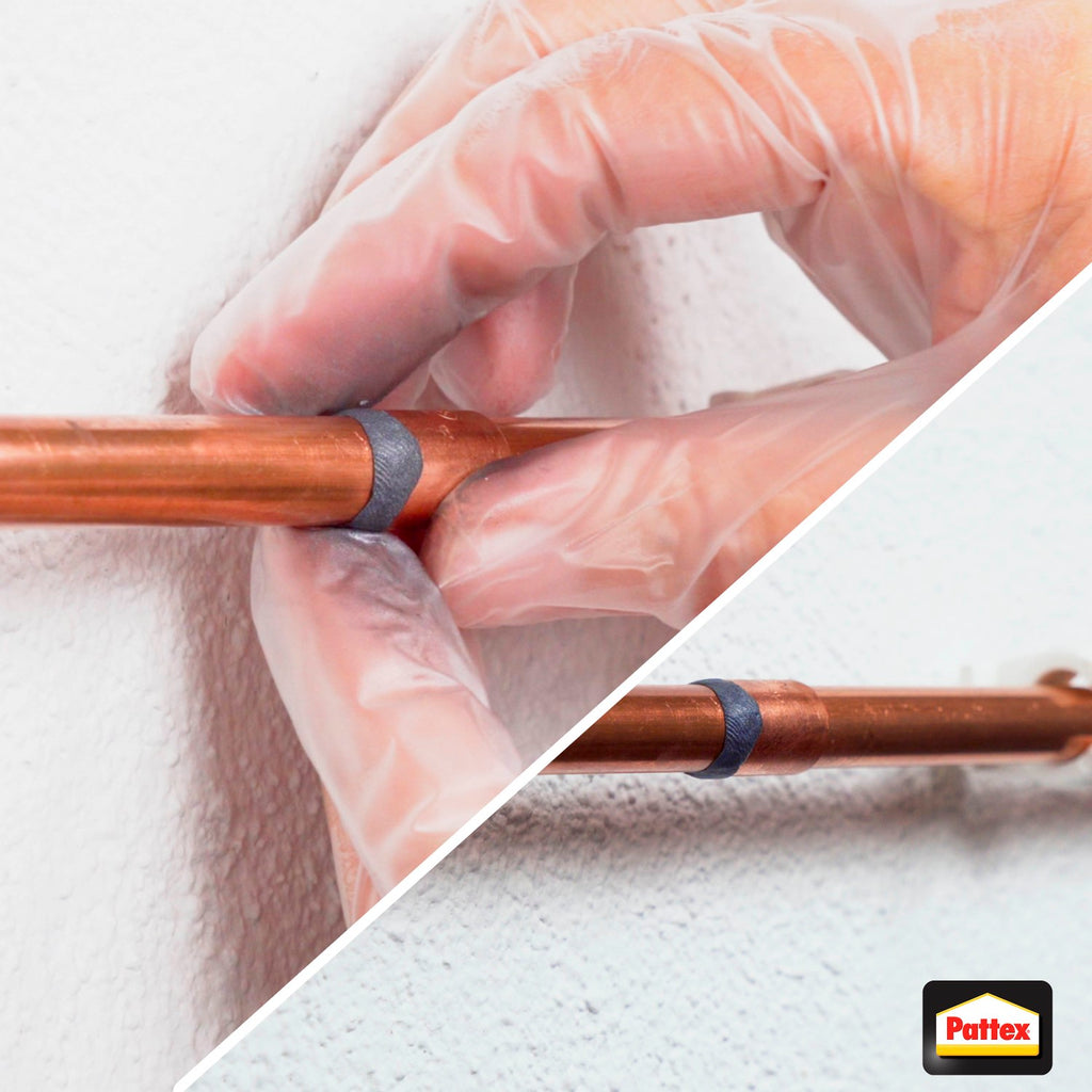 Pattex | Pâte à réparer Métal (tube de 48 g) – Pâte epoxy bi-composante avec particules de métal – Colle à base de résine époxy pour coller et réparer les métaux