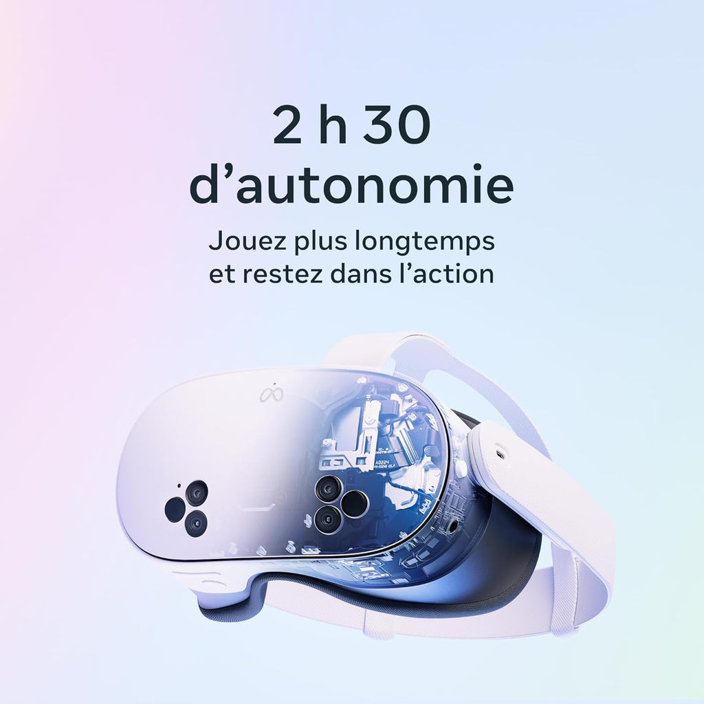 Meta Quest 3S Casque VR - 256 Go - Version UE