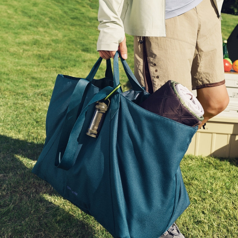 Beneunder LC167 Sac cabas pliable ultra-léger 140 L - Noir