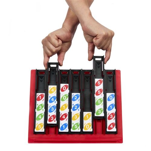 Mattel Games UNO Quatro Jeu de société de stratégie familial