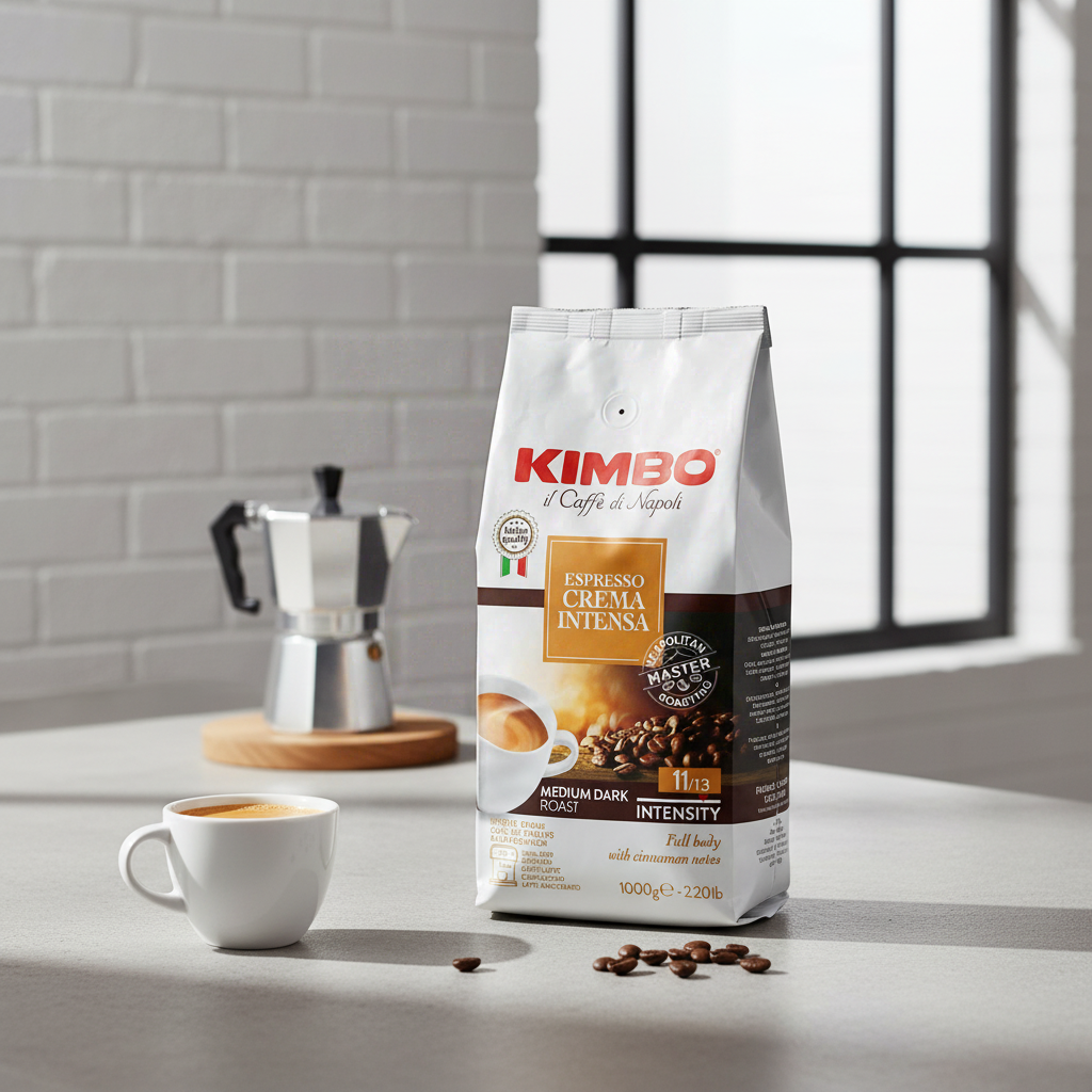 KIMBO ESPRESSO CREMA INTENSA Café grain intensité 11/13 - 1 kg