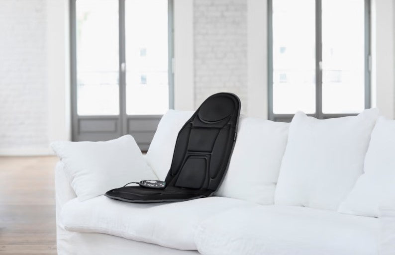 Medisana MCH - Siège de Massage Vibrant Chauffant avec Télécommande et Adaptateur Voiture