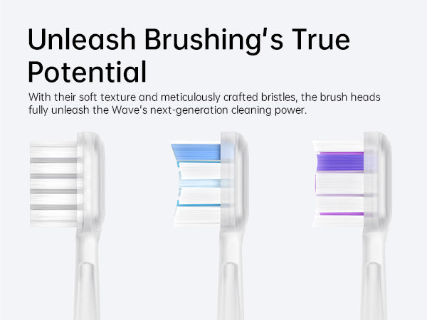 Laifen Wave SE Têtes de Brosse, Lot de 6