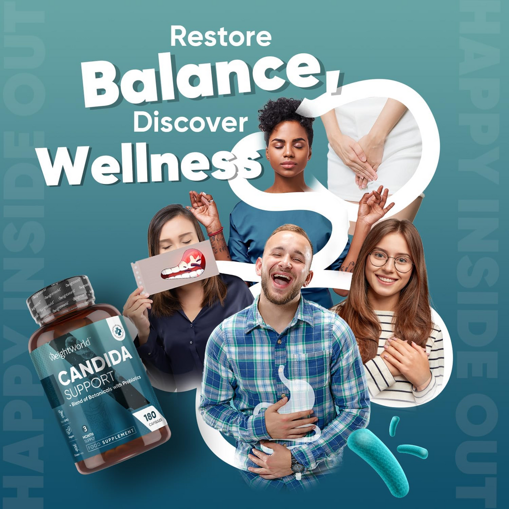 WeightWorld Soutien anti-Candida 180 gélules