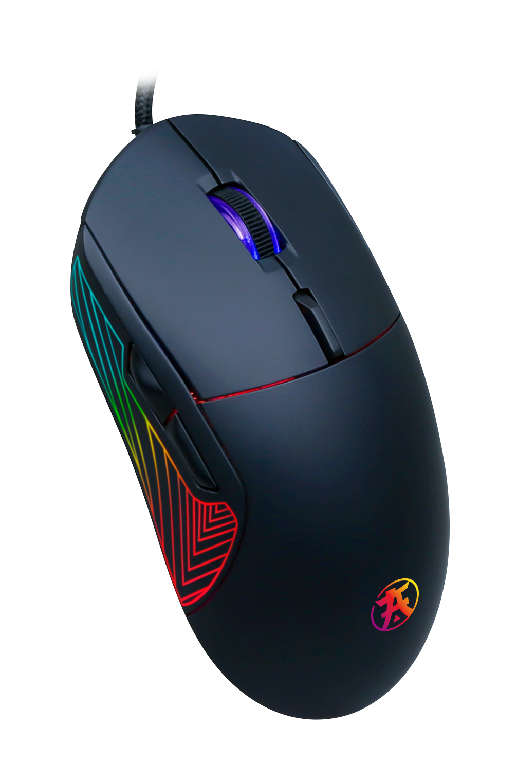 Akuma souris gaming otaku m02 7200dpi rgb noir