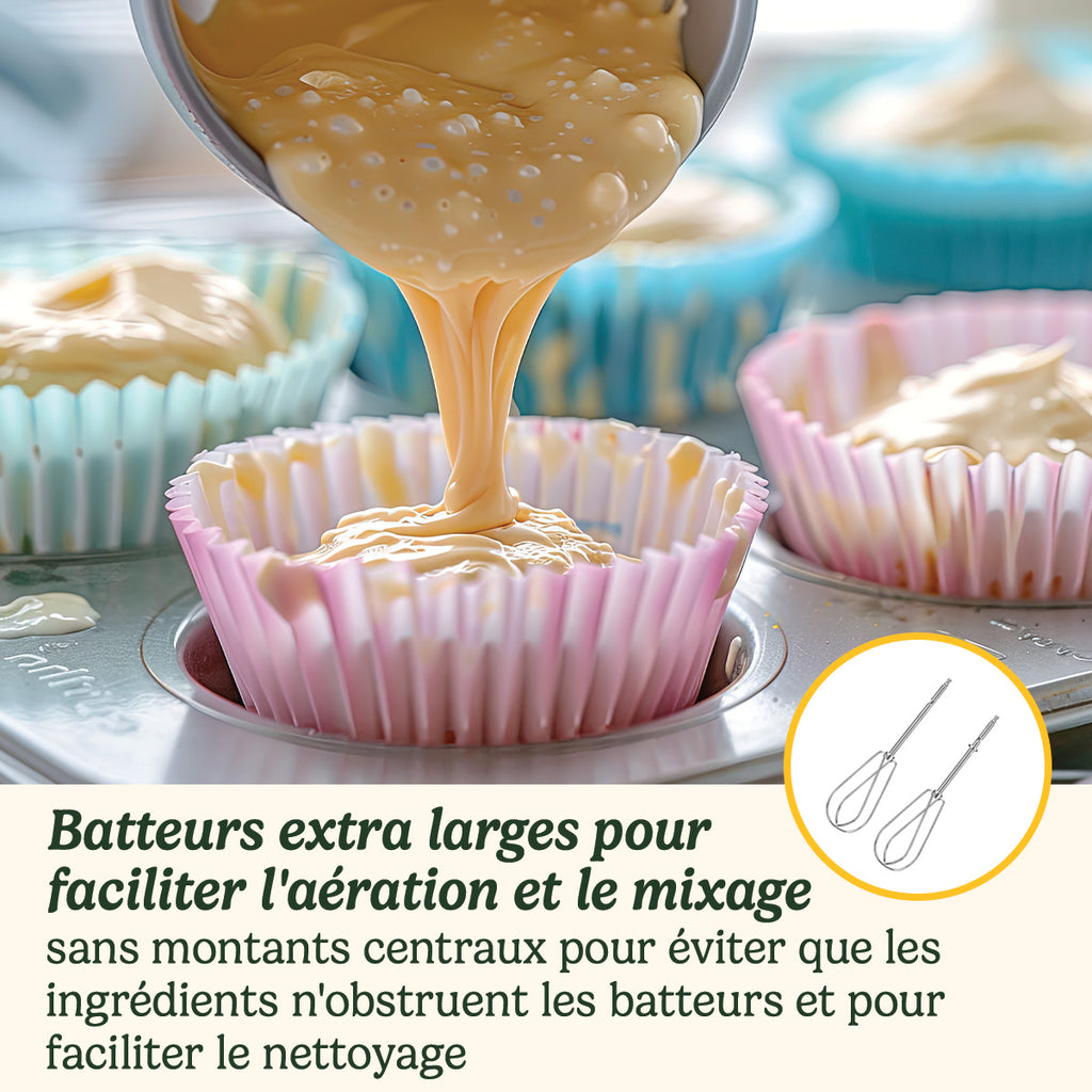 Cuisinart Batteur électrique à main Power Advantage HM7E - 7 vitesses