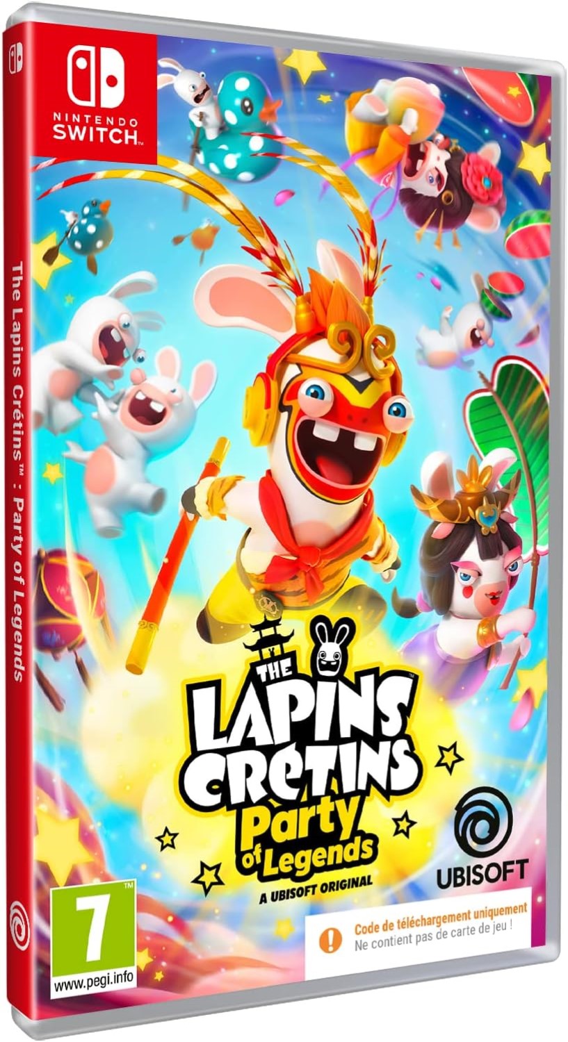 Les Lapins Crétins Party of Legends - Code de téléchargement - Switch - Version Française