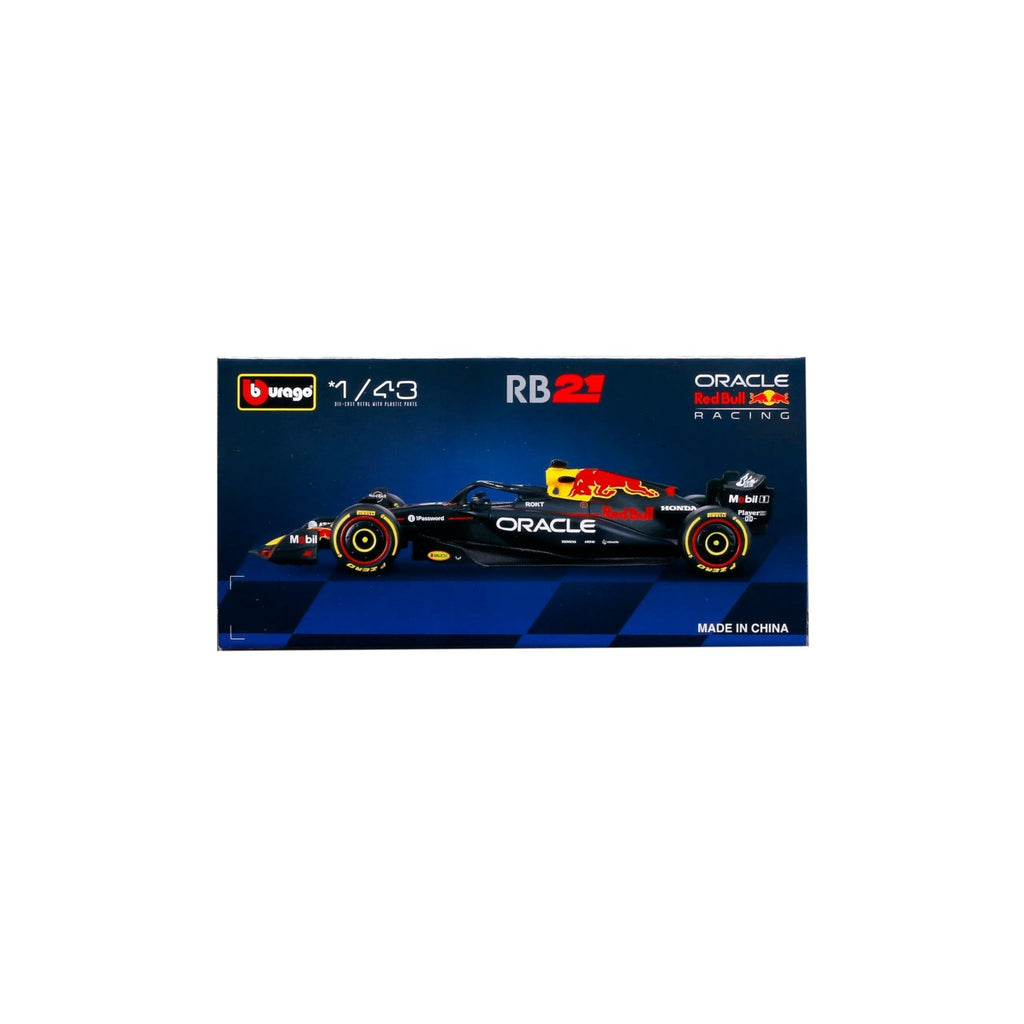 1/43 Bburago Formule 1 Red Bull RB21 Grand Prix du Bahreïn #Verstappen