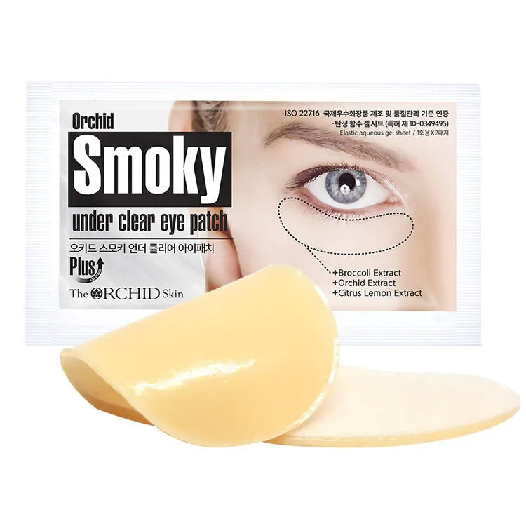 The Orchid Skin Masques yeux en hydrogel anti-cernes - 10 pièces