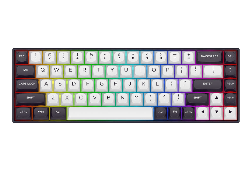 Redragon M68 Clavier de jeu mécanique à commutateurs magnétiques avec plaque supérieure en métal
