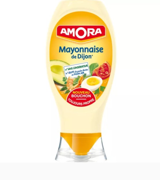 AMORA Mayonnaise de Dijon en flacon - 415 g