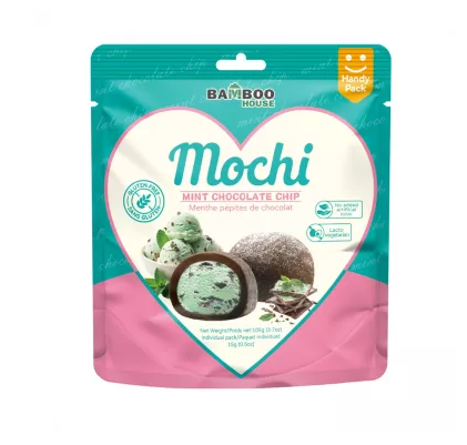 Bamboo House Mochi au chocolat à la menthe 105 g