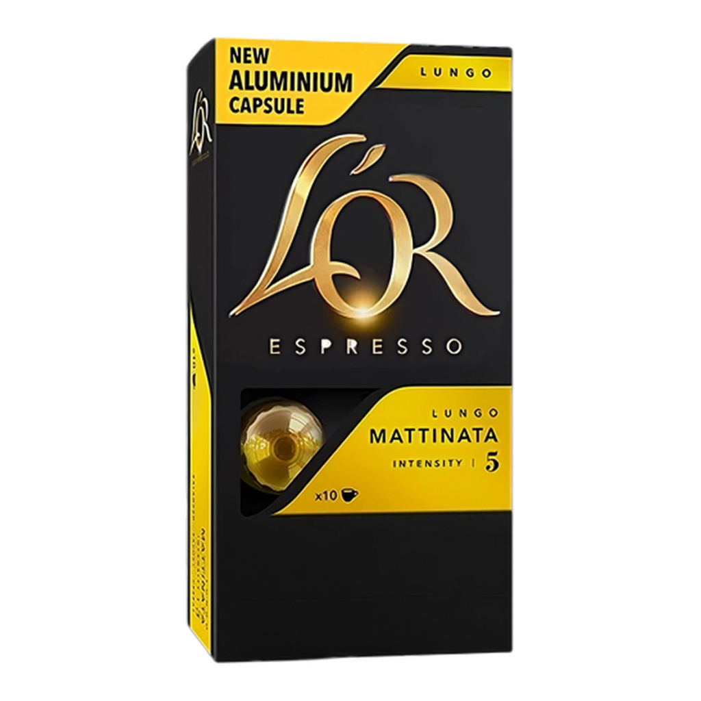 L'OR Capsules de Café Lungo Mattinata - Boîte de 10