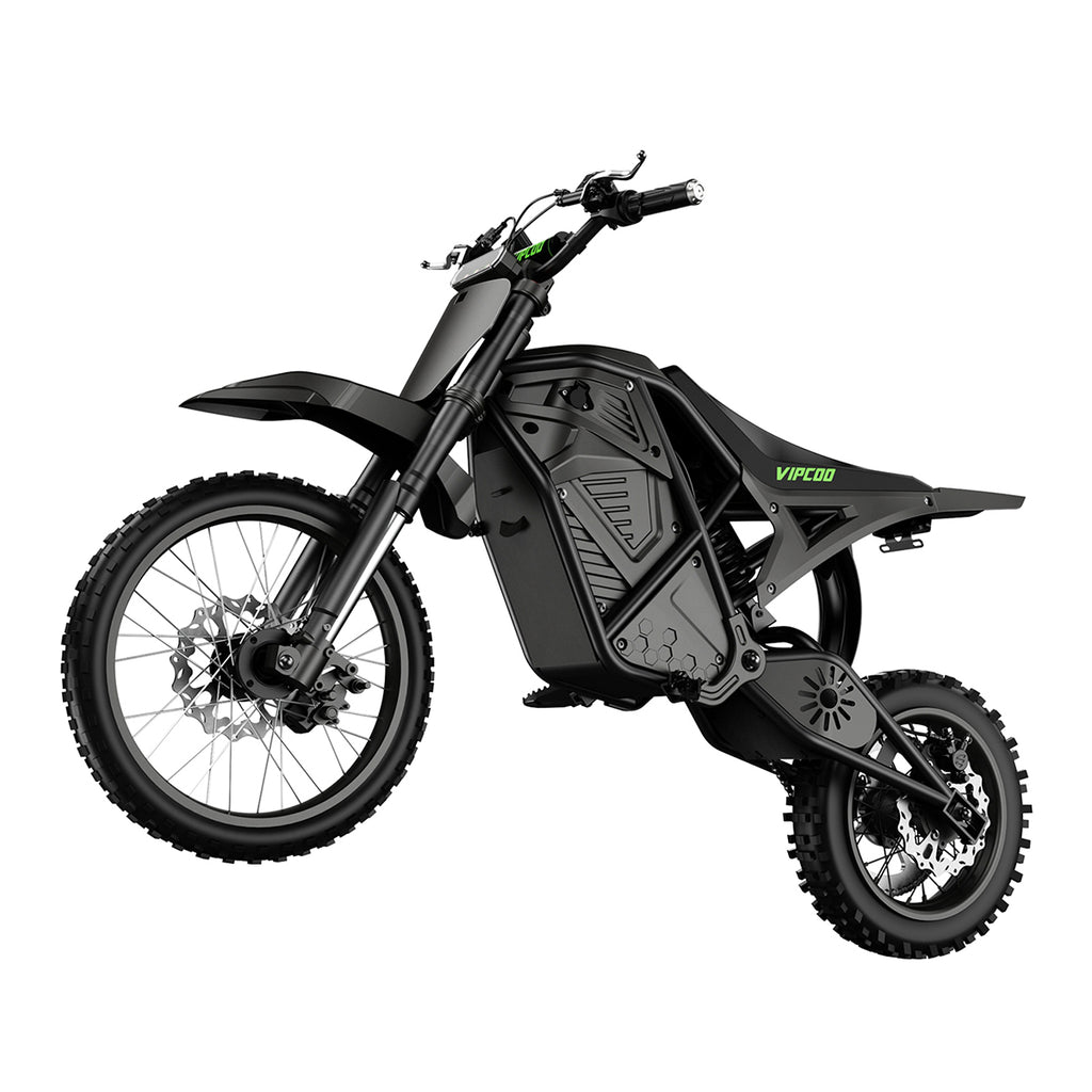 Vélo d'aventure électrique VIPCOO, batterie amovible 48 V, système de freinage hydraulique, suspension complète, randonnée en plein air haute performance pour adultes et adolescents