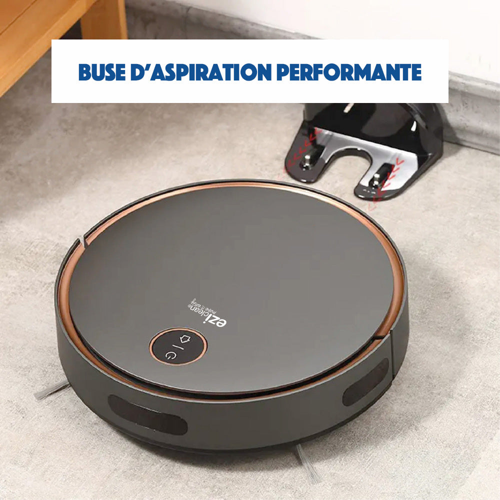 Robot aspirateur connecté EZIclean® Aqua iMap A50