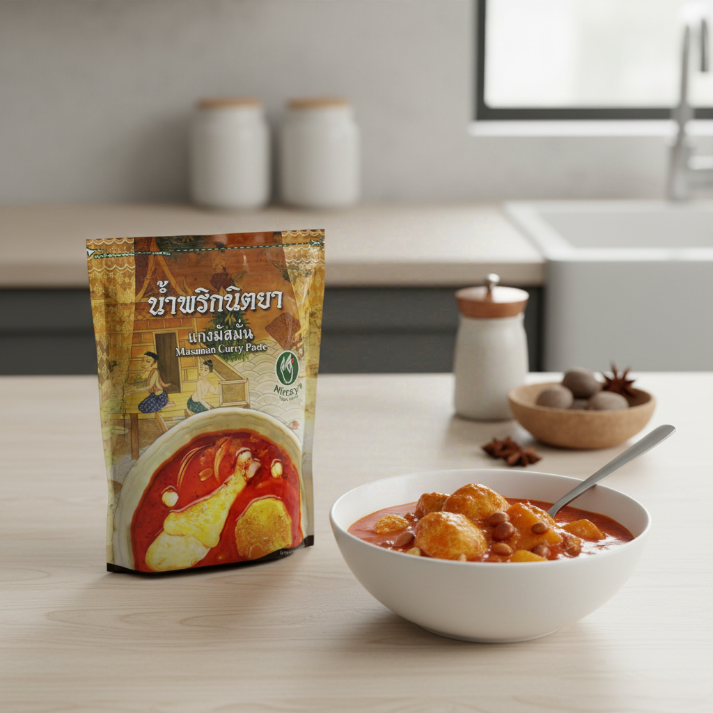 Nittaya Pâte de curry Massaman - 1 kg
