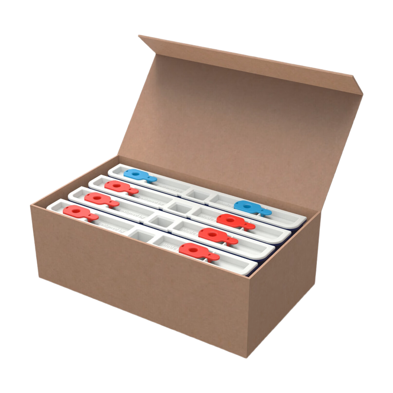 Daan Tech Bob Pack de 4 cassettes pour lave-vaisselle