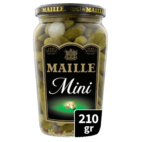 MAILLE Cornichons Mini L'Original Bocal 210g