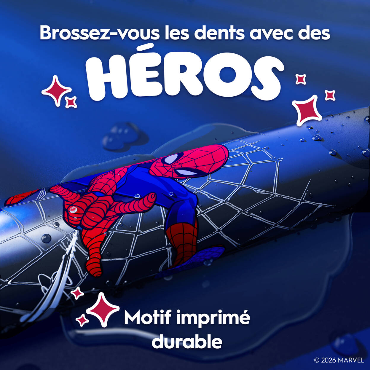 Oral-B iO Kids Spider-Man Brosse à dents électrique avec étui de voyage + Têtes de brosse Spider-Man x3 | Pack complet 1 an
