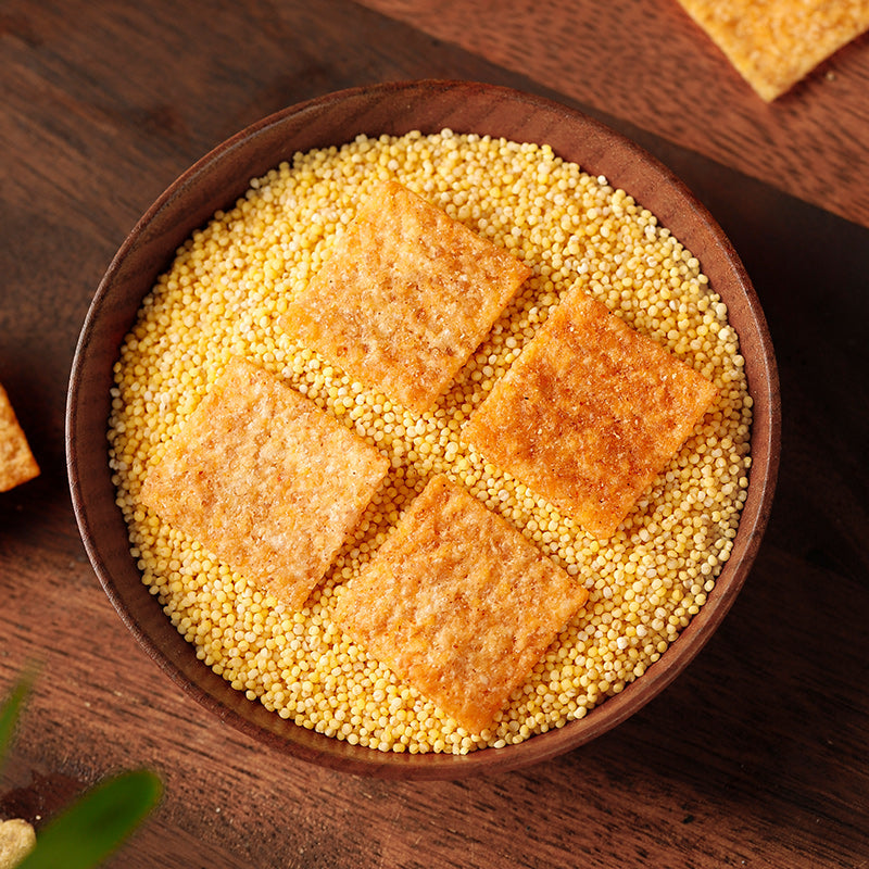 Hedgehog Agan snack soufflé crustes de riz au millet 90 g