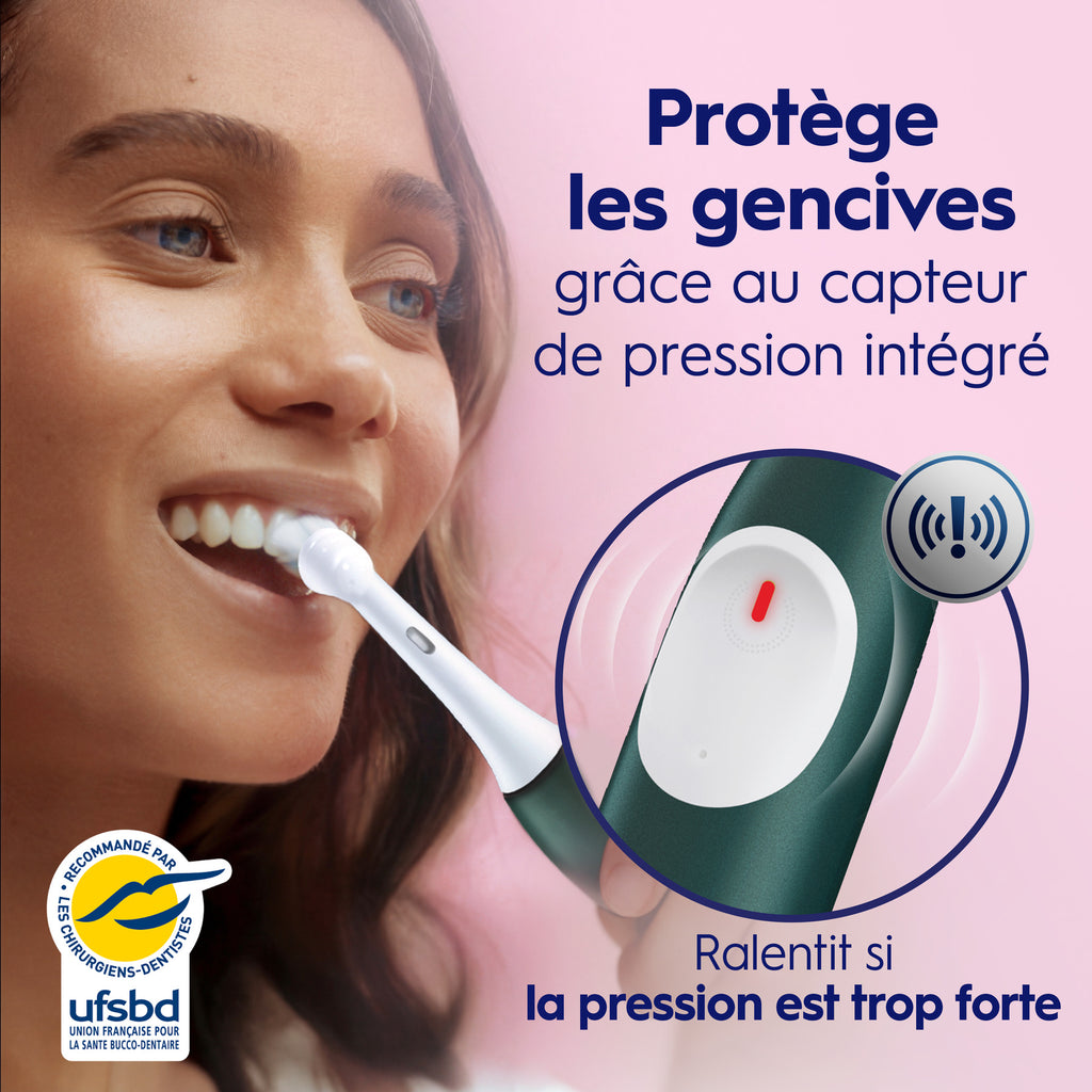 Oral-B iO2 Brosse à dents électrique Verte 1 brossette