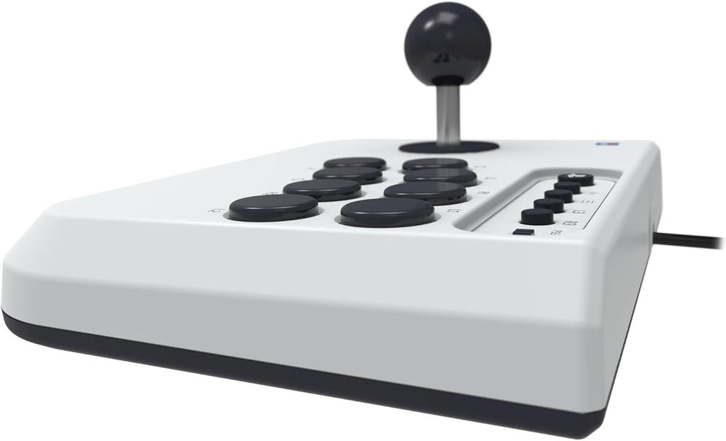 HORI Stick arcade filaire Fighting Stick Mini pour PC/PS4/PS5 - Blanc