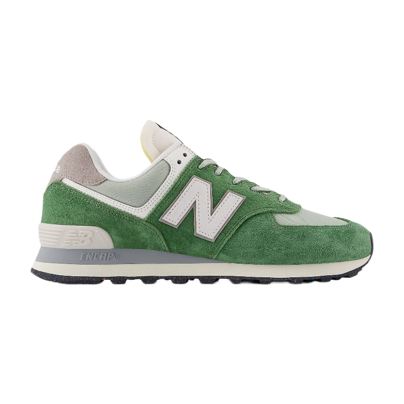 New Balance 574 Vert/Serpent rayé