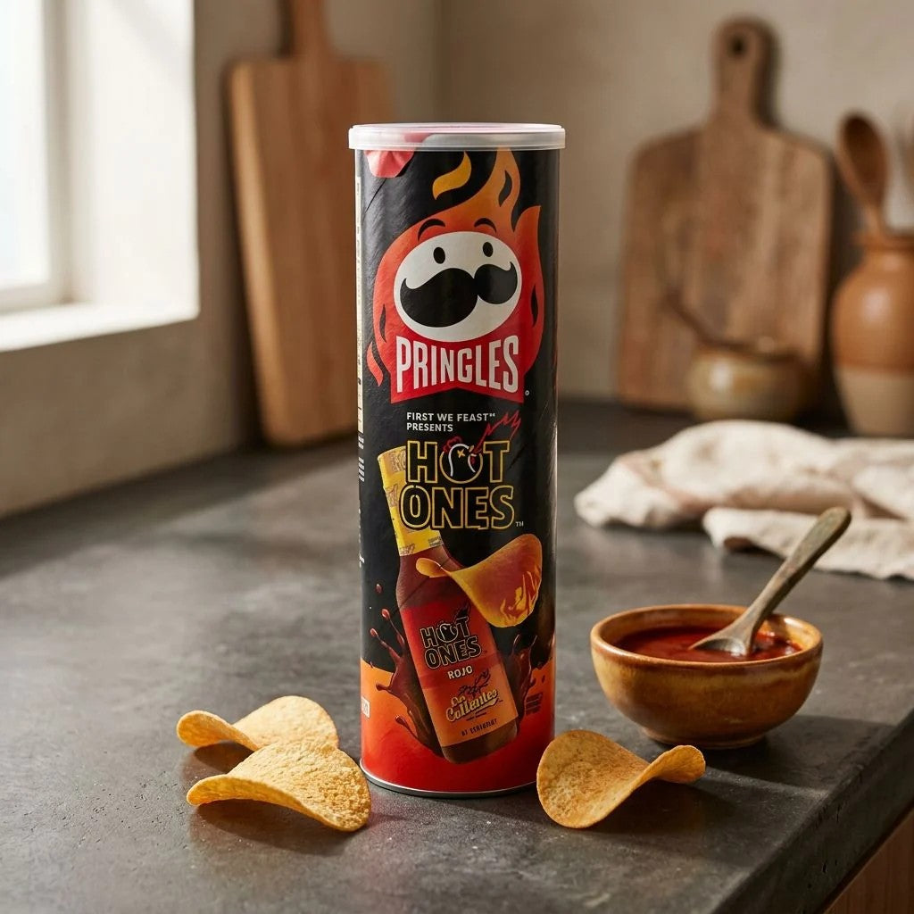 PRINGLES Chips Hot Ones saveur Rojo 156 g