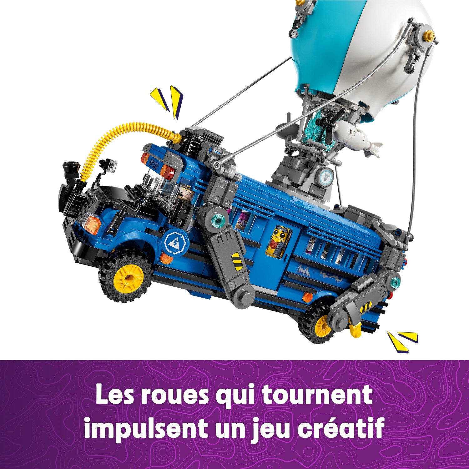LEGO Fortnite 77073 Set de Construction Bus de Combat