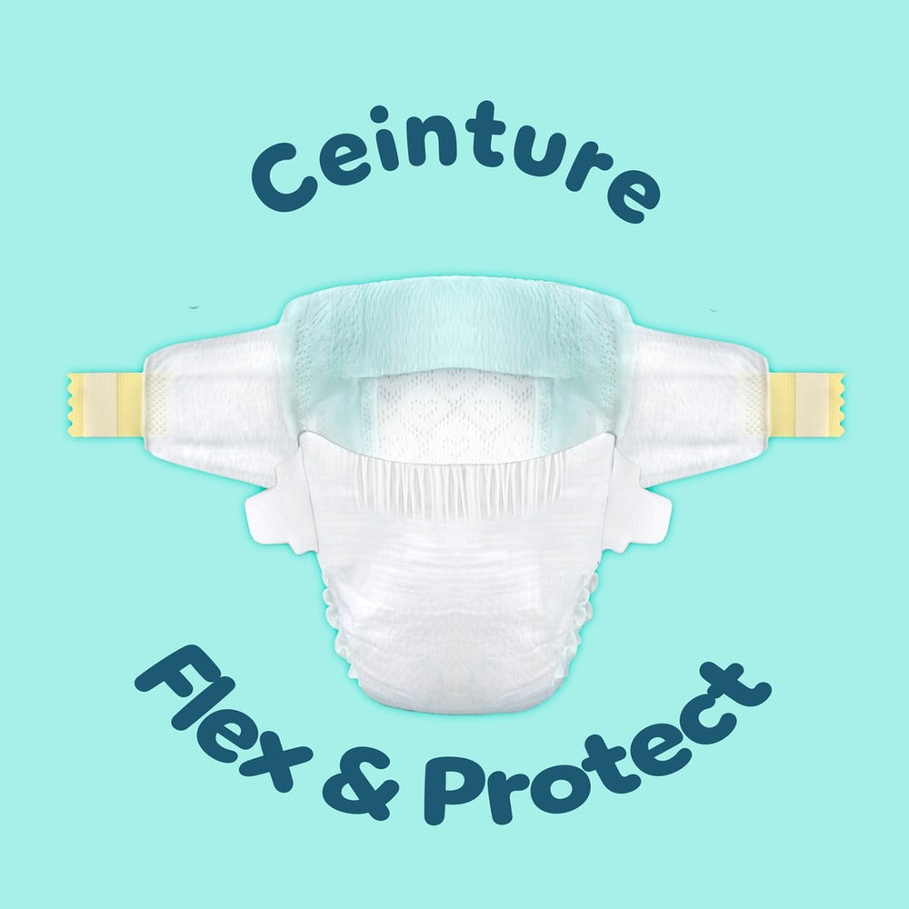Pampers Premium Protection, Taille 4, 75 Couches, 9-14 kg, Notre N°1 Pour La Protection De La Peau Et Contre Les Fuites