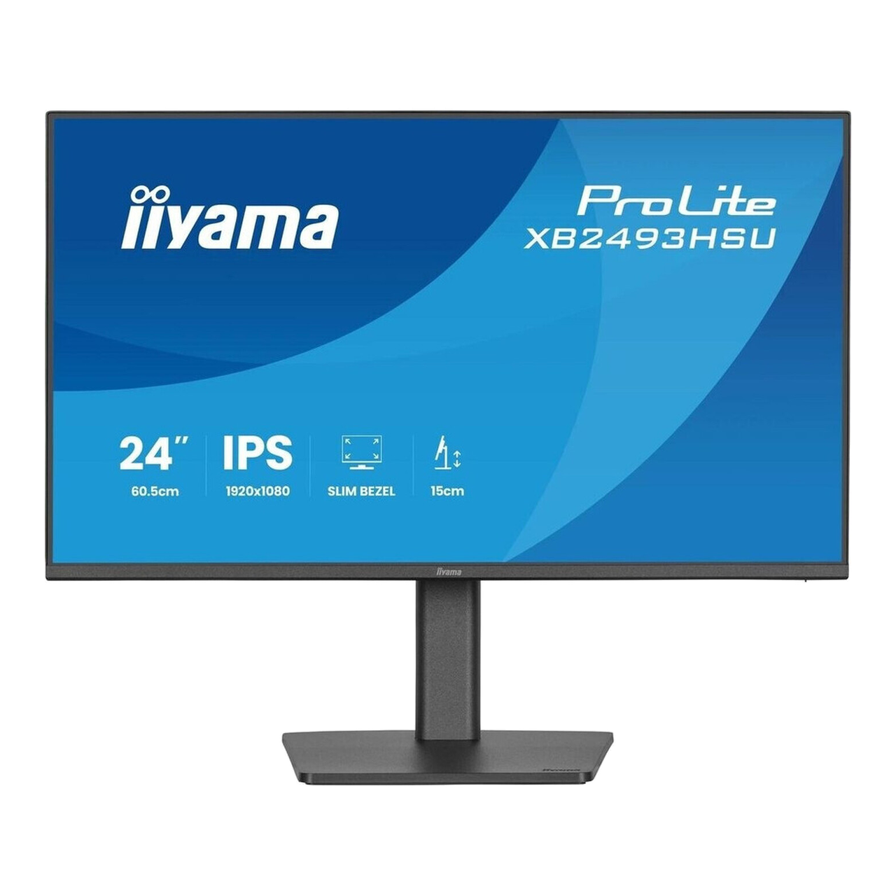 iiyama XB2493HSU-B1 Moniteur 23,8", IPS, 1920 x 1080/120 Hz, hub USB, 1H1DP, Has