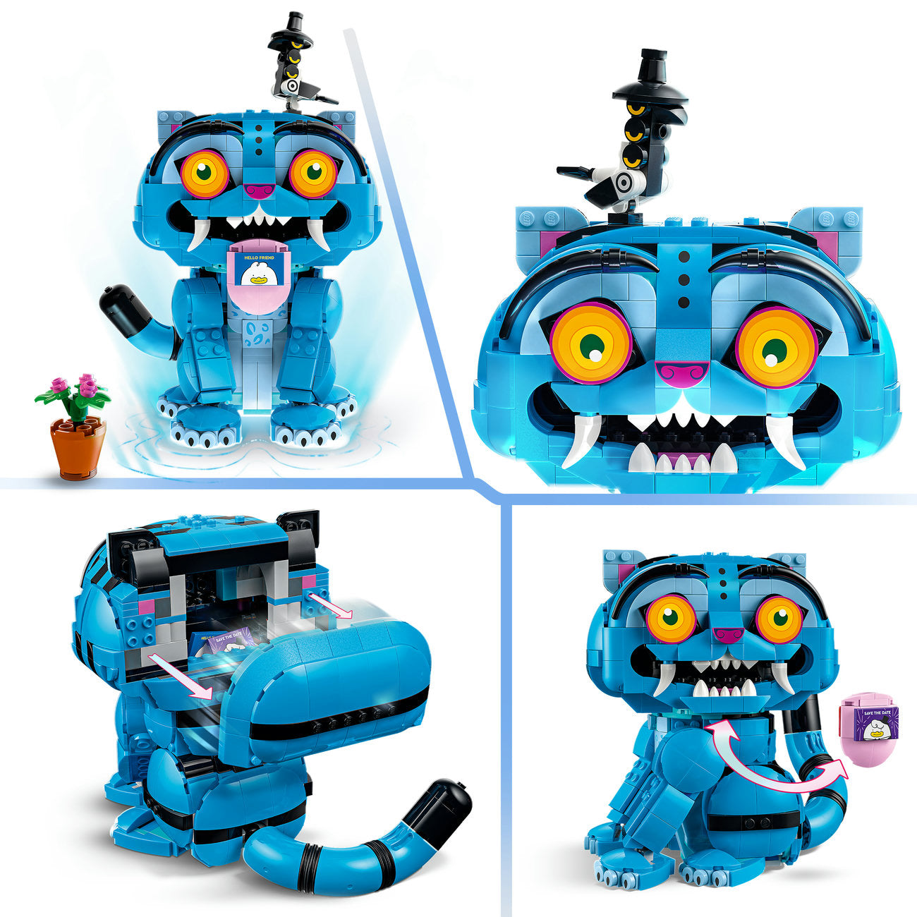 LEGO KPop Demon Hunters 72537 Derpy le tigre et Suzy la pie