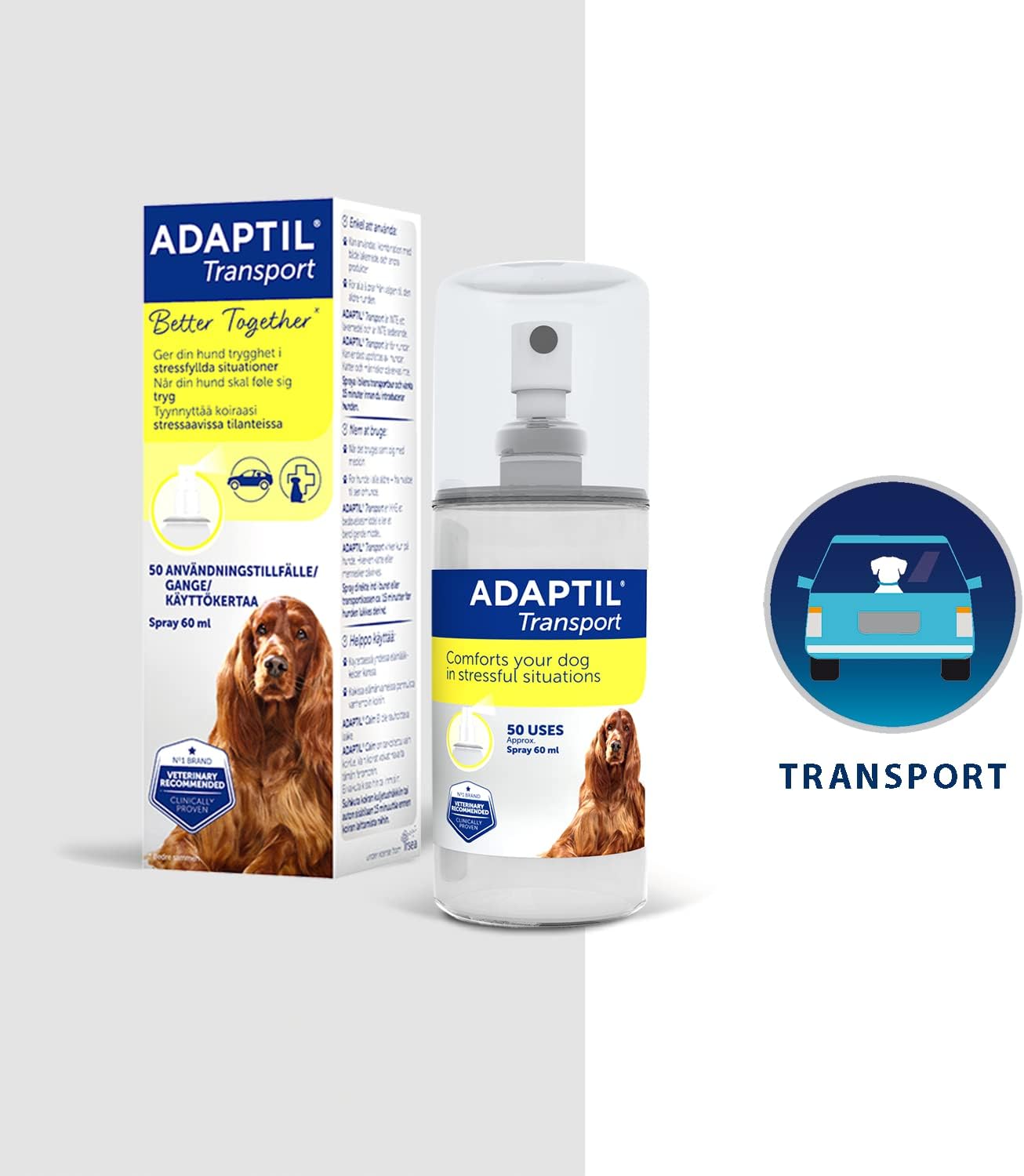 ADAPTIL Spray anti-stress pour chien - 60 ml