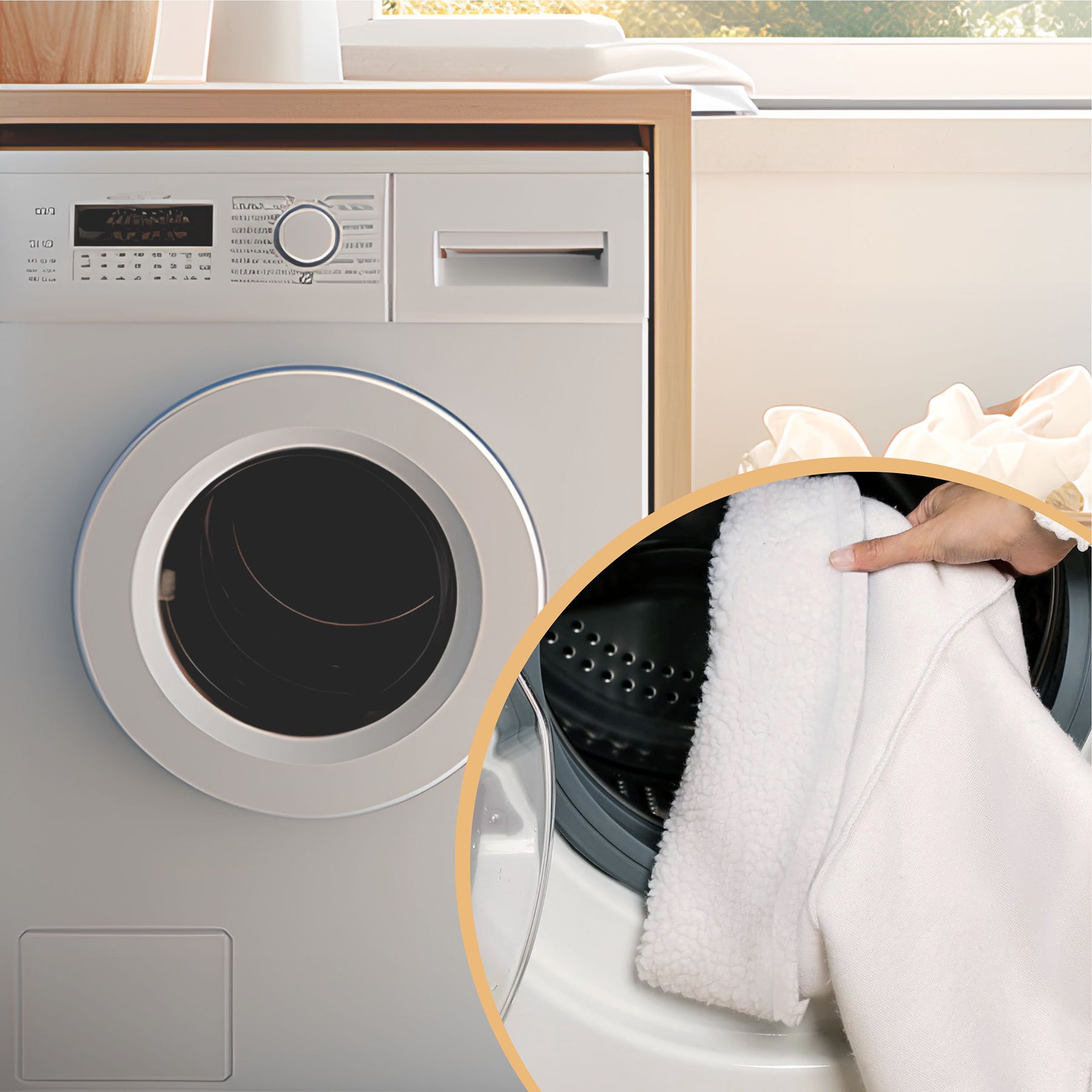 Ruianbao Tissu en Flanelle Super Doux, 30 x 30 x 26 cm, 1-5 Réglages de Température, Arrêt Automatique 90 min, Chauffage Rapide, Intérieur Amovible pour Lavage en Machine, Chauffe-Pieds 3D