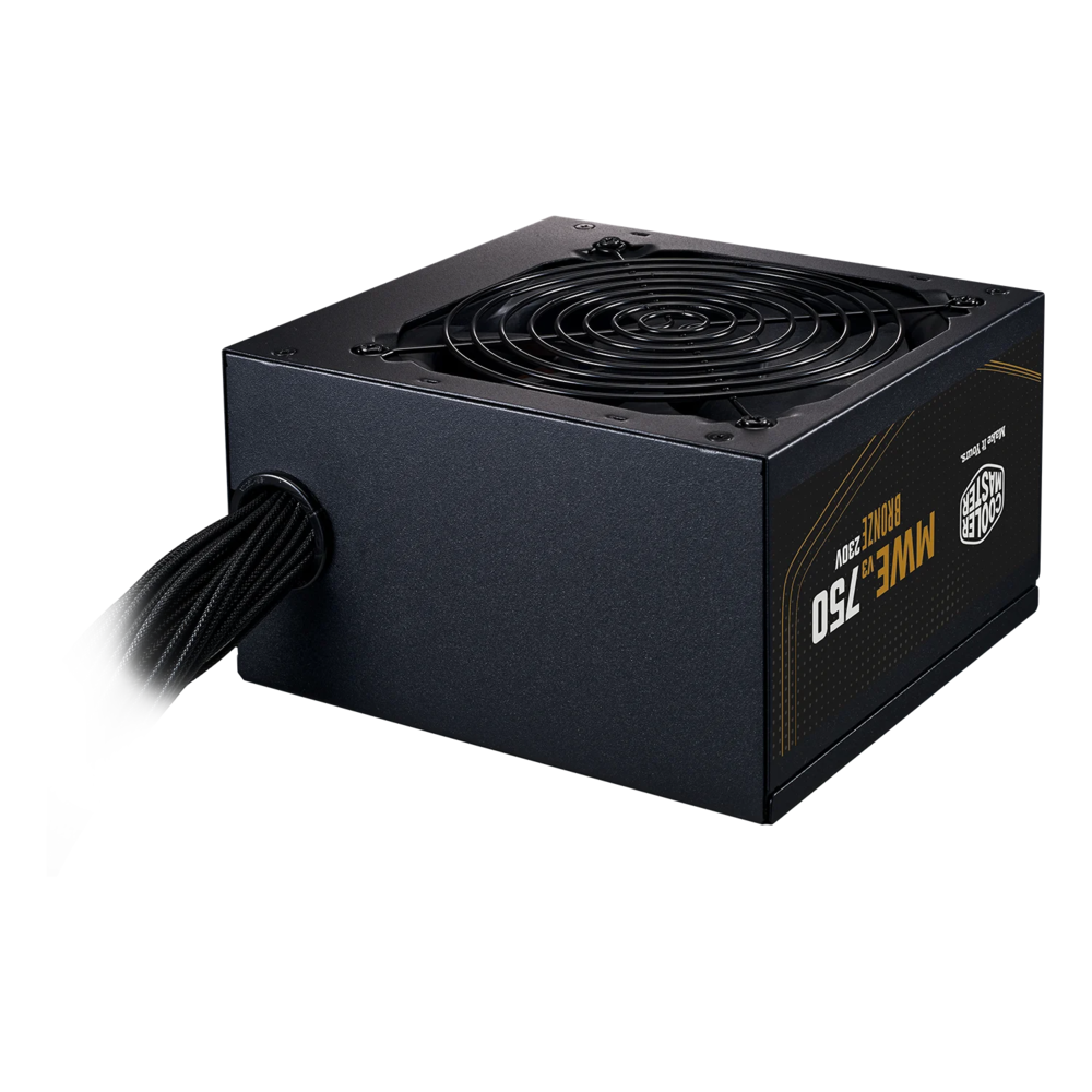 Cooler Master MWE 750W V3 ATX 3.1 - 80+ BRONZE - 750 WATTS