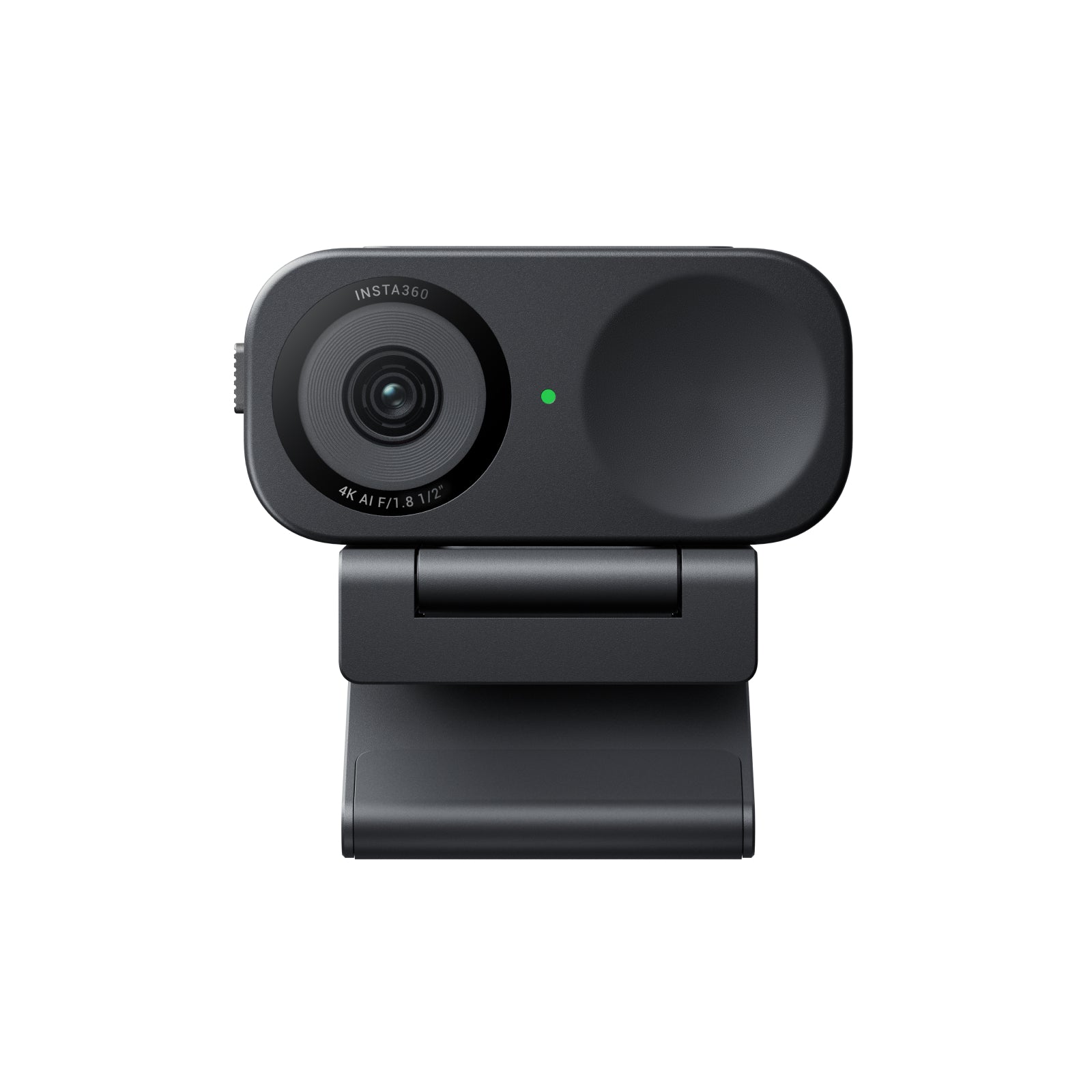 Insta360 Link 2C Pack standard Noir graphite - Webcam 1K pour PC/Mac, Capteur 1/2 po, Cadrage automatique, HDR, Microphone avec réduction du bruit par IA