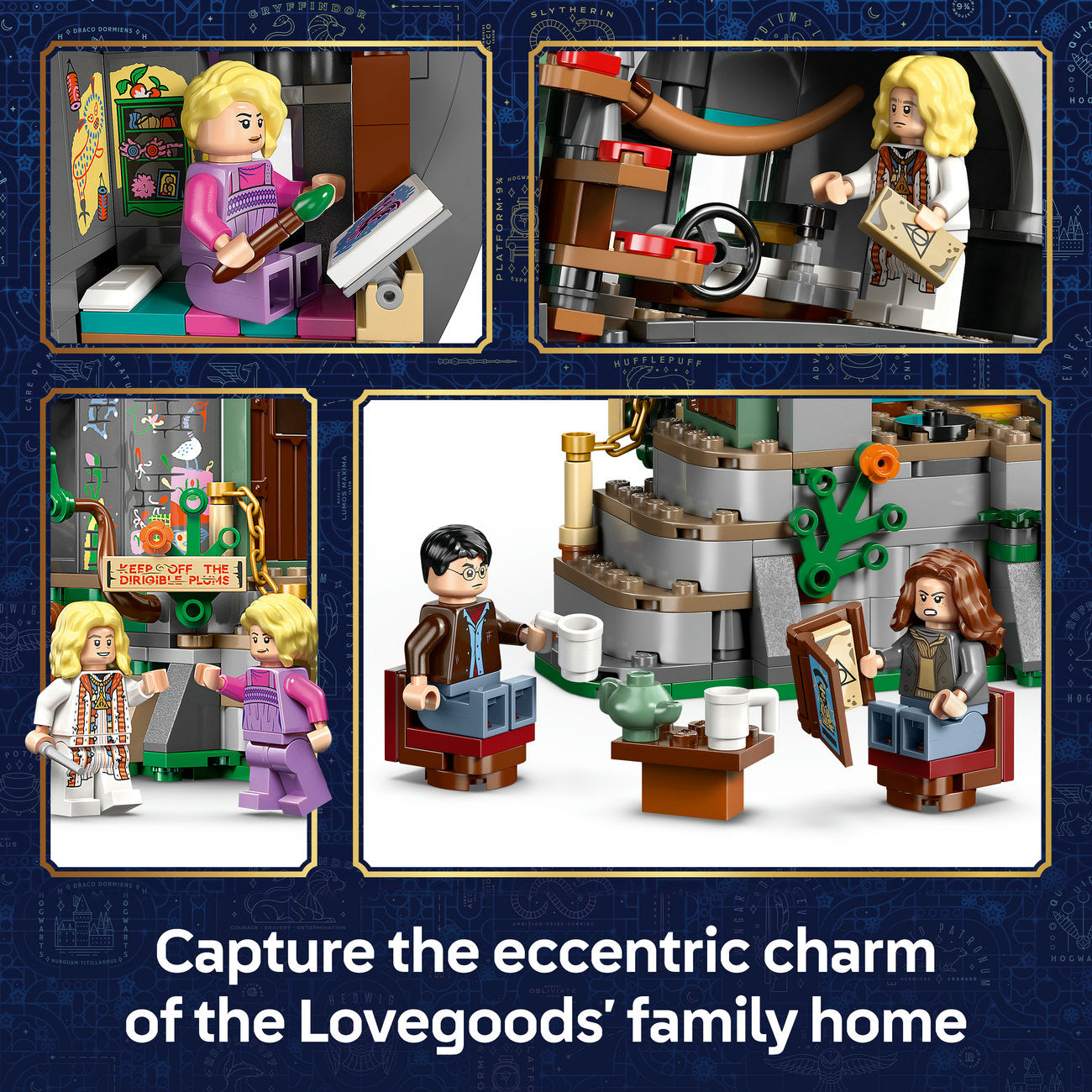 LEGO Harry Potter 76467 Pack de la maison de Luna Lovegood
